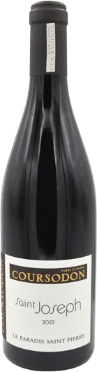photo Domaine Coursodon le Paradis Saint Pierre Rouge 2022 Saint Joseph