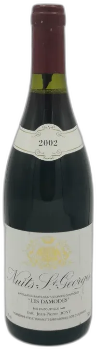 photo Nuits Saint Georges les Damodes 2002 Domaine Jean Pierre Bony