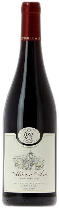 illustration du vin Mâcon Azé Rouge 2022 la Cave d’Azé