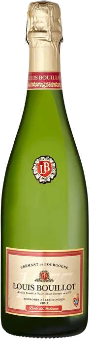 photo Crémant de Bourgogne Brut Blanc Perle de Molesme Louis Bouillot