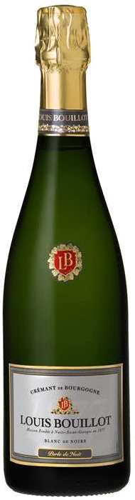 photo Crémant de Bourgogne Brut Blanc de Noir Perle de Nuit Louis Bouillot