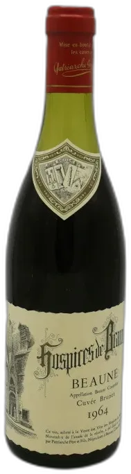 photo du vin Beaune Premier Cru Cuvée Brunet 1964 Domaine des Hospices de Beaune