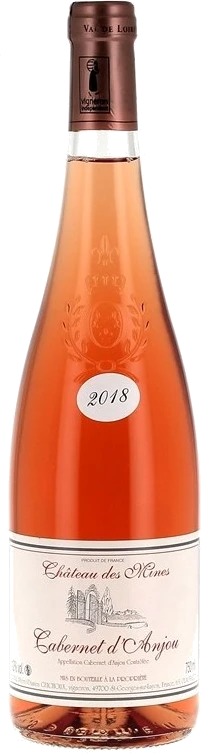 photo Cabernet-d’Anjou Aoc Château des Mines 2023 Rosé