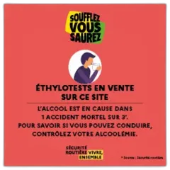 photo Ethylotest Nfx Pour Débit de Boissons
