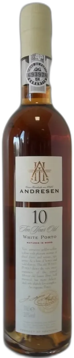 image du vin Porto Blanc 10ans" Andresen"