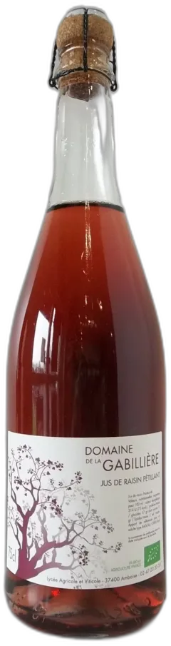 photo du vin Jus de Raisin Pétillant a Bio Domaine de la Gabillière
