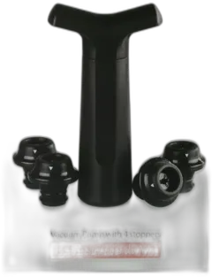 photos du vin Pompe Vide d’Air Ledv 4 Bouchons