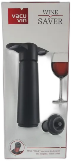 photo du vin Pompe Vide d’Air Vacuvin 2 Bouchons