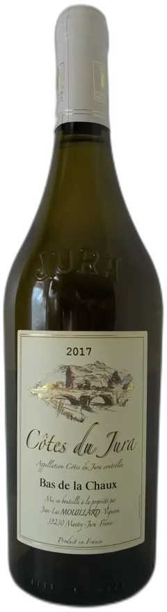 image du vin Cotes du Jura 2017 Chardonnay Bas de la Chaux j Mouillard