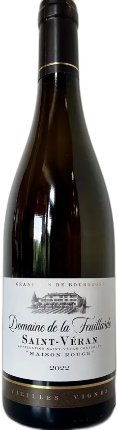 image du vin Saint Veran la Feuillarde V.Vignes Maison Rouge 2022