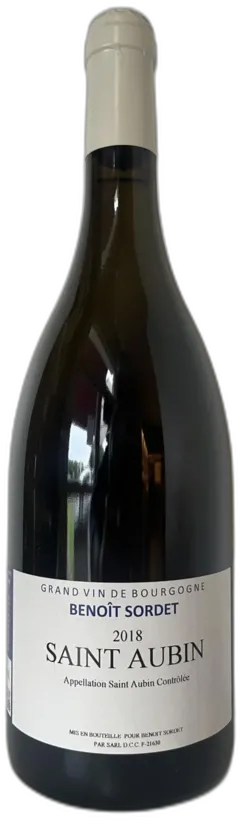 photo du vin Saint Aubin Blanc 2018 Domaine Benoit Sordet