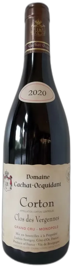 photos du vin Corton Grand Cru Clos des Vergennes Monopole Cachat Ocquidant