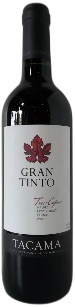 photo Gran Tinto Tacama 2020 Tres Cepas Perou