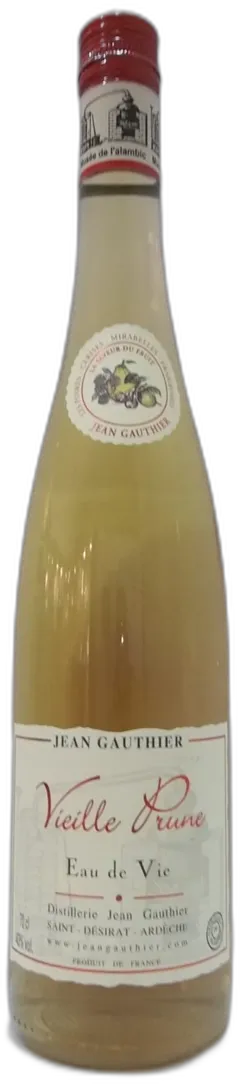 vue du vin Eau de Vie de Vieille Prune Jean Gauthier Saint Désirat