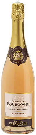 photo Crémant de Bourgogne Patriarche Rosé