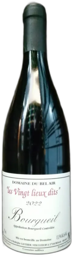 photo du vin Bel-Air Bourgueil Vingt Lieux Dits