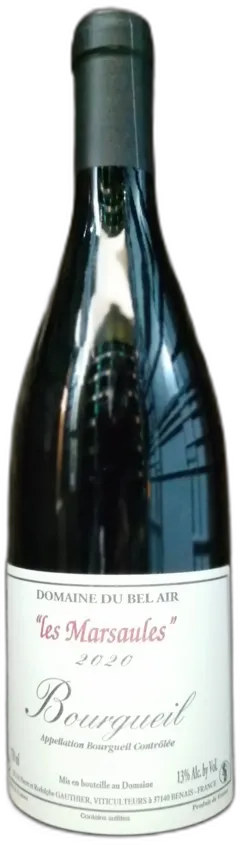 vue du vin Bel-Air Bourgueil Marsaules