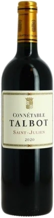 photo Connetable de Talbot 2020 Saint Julien Second Vin du Château Talbot