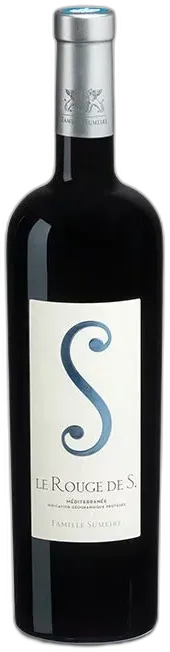 capture du vin Igp Méditérranée "le Rouge de S." Famille Sumeire 2023