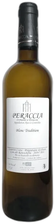 photo Domaine a Peraccia Vin Blanc Cuvée Tradition