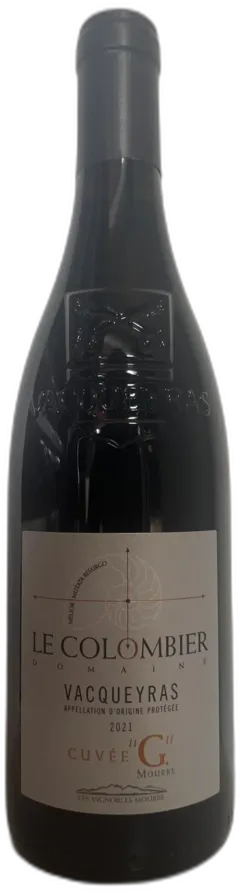 photo Vacqueyras Cuvée g Rouge 2021 le Colombier a Bio j Mourre