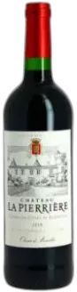 photo Château la Pierrière Castillon Côtes de Bordeaux 2016