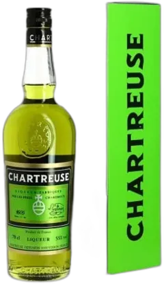 photo Chartreuse Verte Par les Pères Chartreux Liqueur à Base de Plantes
