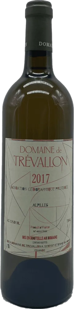 photo Igp Alpilles Trévallon Blanc 2017