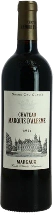 photo Chateau Marquis d'Alesme 2021 Margaux