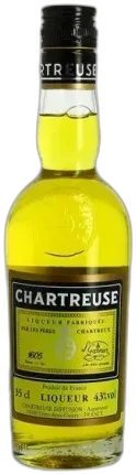 photo Chartreuse Jaune Par les Pères Chartreux Liqueur à Base de Plantes
