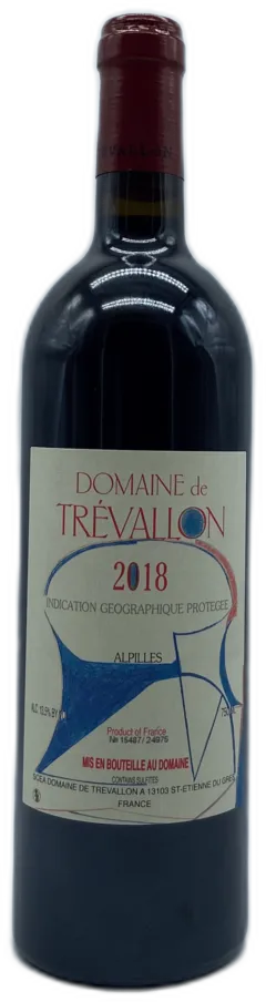 photo Igp Alpilles Trévallon 2018