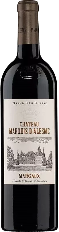 photo Chateau Marquis d'Alesme Becker 3eme Cru Classe 2021