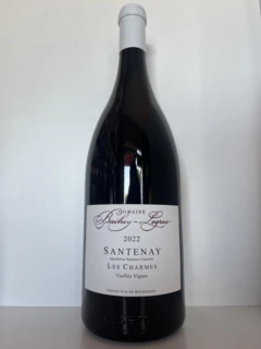 photo Magnum Santenay 2022 Rouge les Charmes Vieilles Vignes Dom Bachey Legros