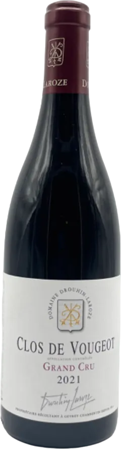 capture du vin Clos de Vougeot Grand Cru 2021