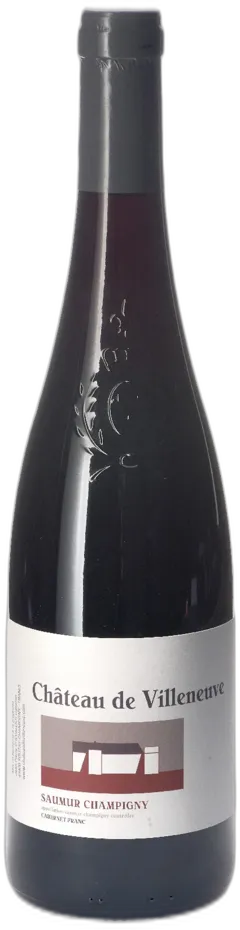 photo Aoc Saumur Champigny Rouge 2022 Château de Villeneuve