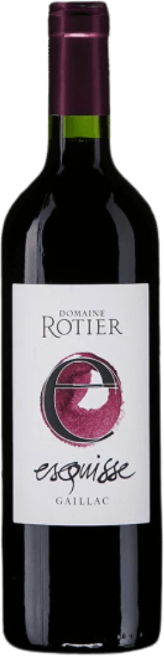 photo Gaillac Rouge Cuvee Esquisse Domaine Rotier Bio 2022