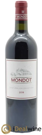 photo Mondot Second Vin 2018