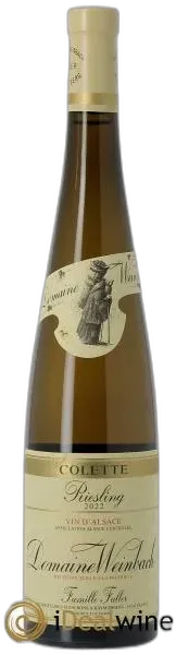 photo Alsace Riesling Cuvée Colette Weinbach 2022