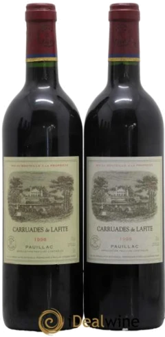 photo Carruades de Lafite Rothschild Second Vin 1998