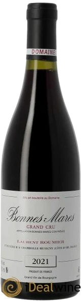 photo Bonnes-Mares Grand Cru Laurent Roumier 2021