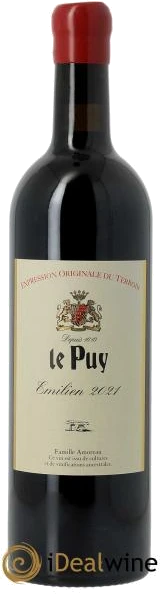 photo le Puy Cuvée Emilien 2021
