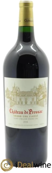 photo Château de Pressac Grand Cru Classé 2018