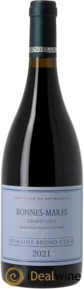 photo Bonnes-Mares Grand Cru Bruno Clair 2021