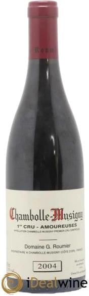 photo Chambolle-Musigny 1er Cru les Amoureuses Georges Roumier 2004