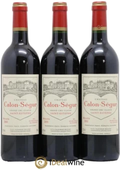 photo Château Calon Ségur 3ème Grand Cru Classé 2001