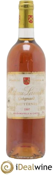 photo Château Lamothe Guignard 2ème Grand Cru Classé 1997