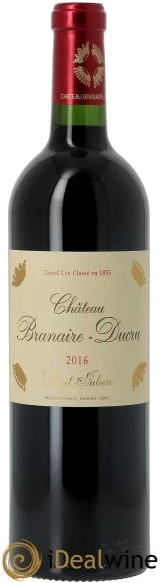 photo Château Branaire Ducru 4ème Grand Cru Classé 2016