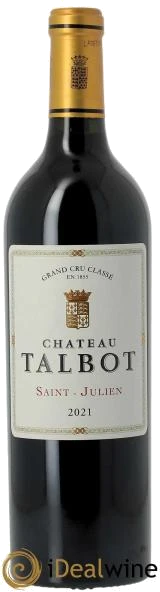 photo Château Talbot 4ème Grand Cru Classé 2021