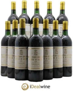 photo Château Pichon Longueville Comtesse de Lalande 2ème Grand Cru Classé 1988