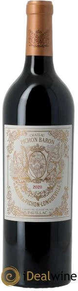 photo Pichon Longueville Baron 2ème Grand Cru Classé 2020